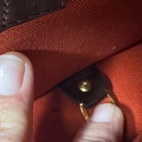 Louis Vuitton - Portobello Shoulder Bag w/Clear Back Pocker - EUC - No Call Outs - Picture 8 of 12